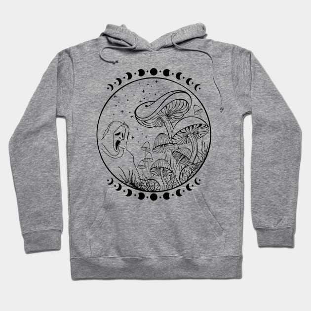 Goblincore Spooky Mushrooms Hoodie by Souls.Print